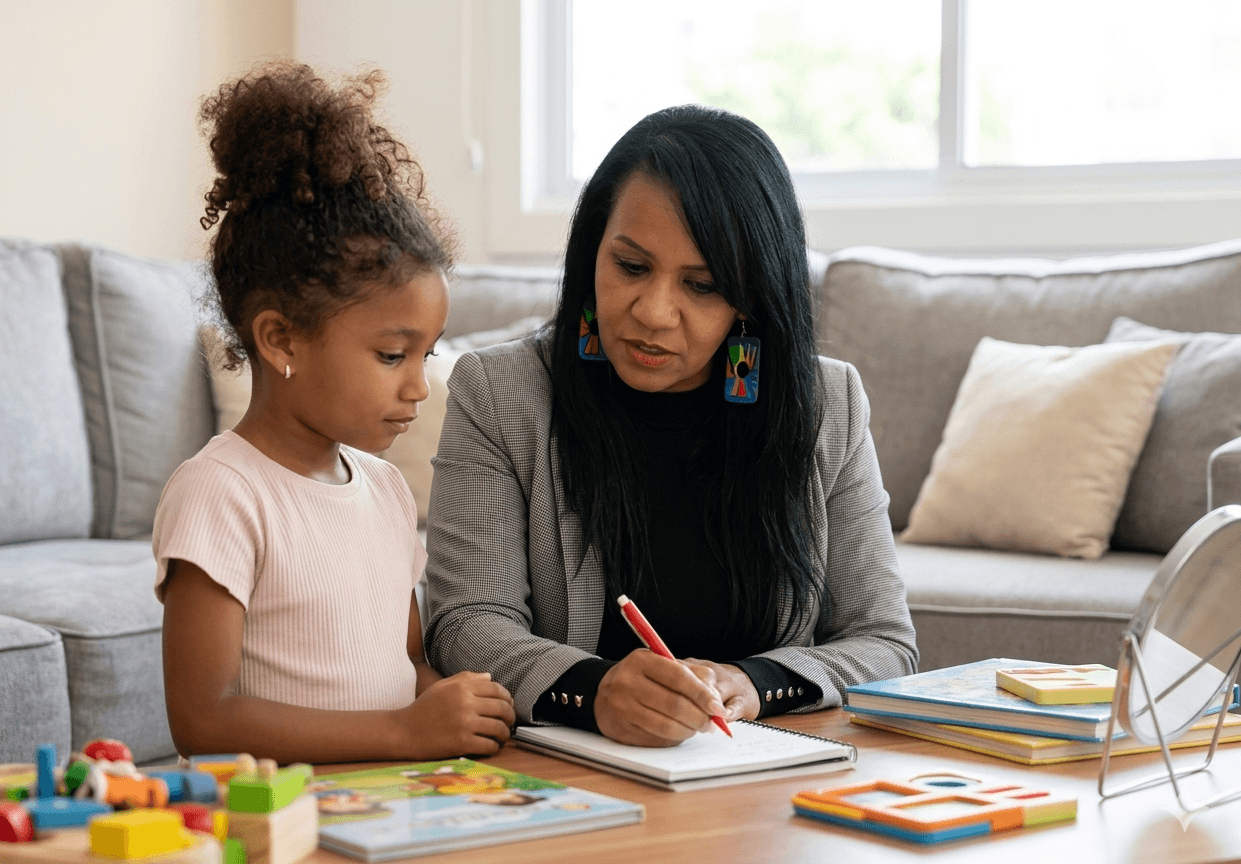 Criança brincando ao ar livre